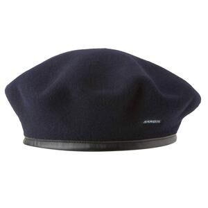 9235 Montywool Beret - Dark Blue/xl Dark Blue, X-large